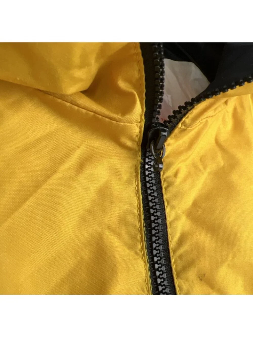 Vintage Corvette Evolution Windbreaker Jacket Men's Large Yellow Black